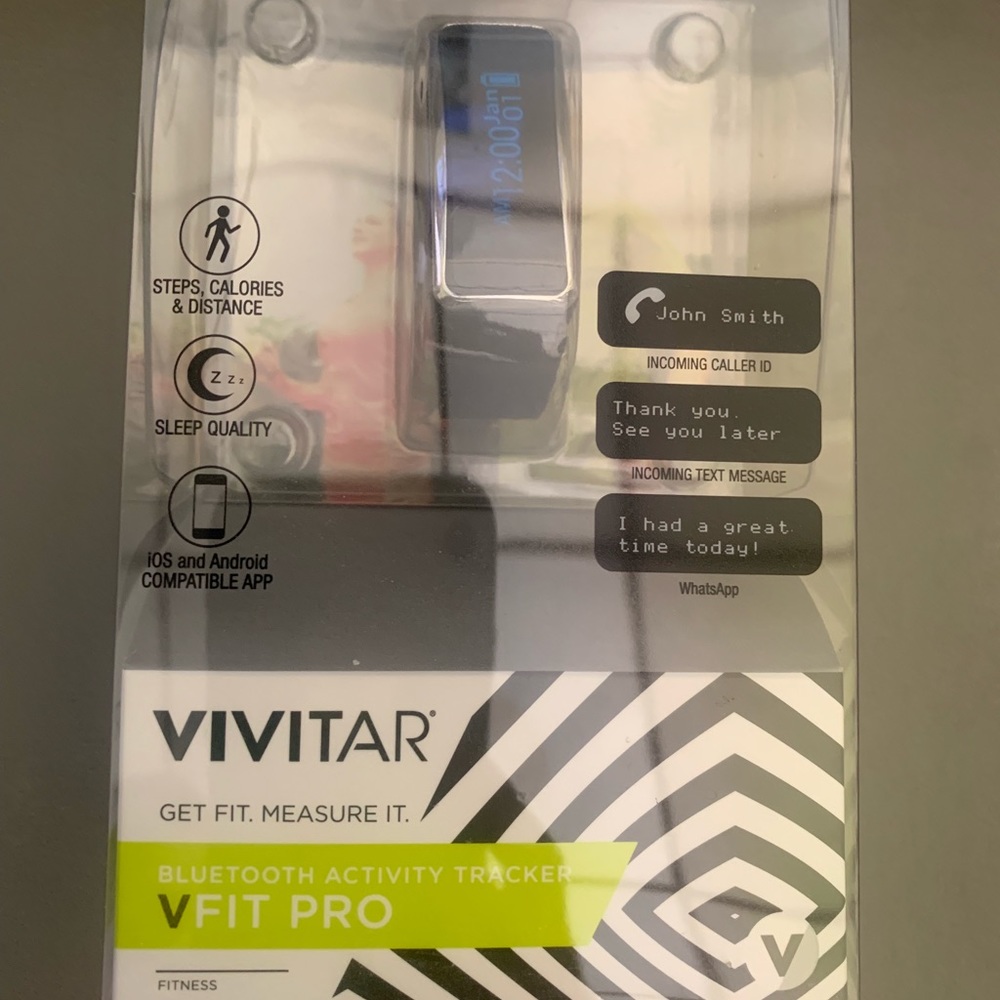 NIB Vivitar Vfit Pro Fitness Tracker